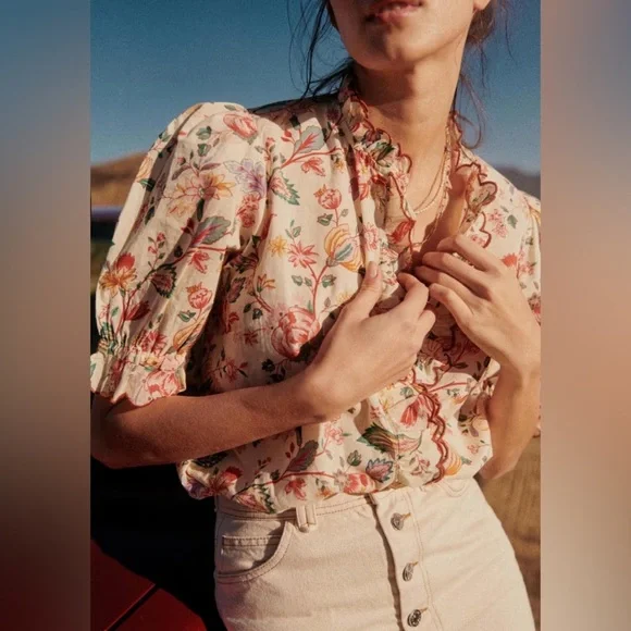 Sézane Maya Top size 2 / 34 - Picture 4 of 4